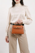 Buy ZAVO MK Iconic Handbag - Camel Brown in Pakistan