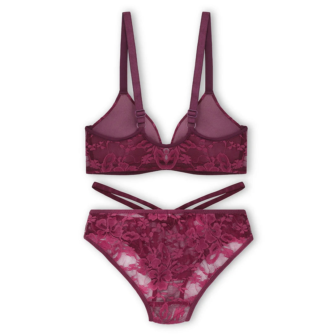 Buy Max Front Open Padded Bra and Panty Set in Pakistan