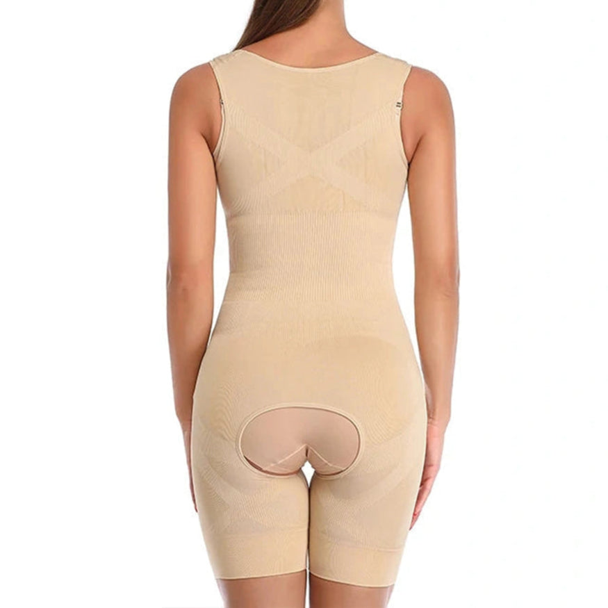 Buy Sajiero Spanx Full Body Corset Crotch Buckle Body Shaper in Pakistan