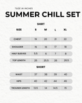 Buy Summer Chill Set With Scrunchie - Green in Pakistan