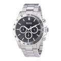 Buy Hugo Boss Mens Chronograph Quartz Stainless Steel Black Dial 46mm Watch - 1512965 in Pakistan