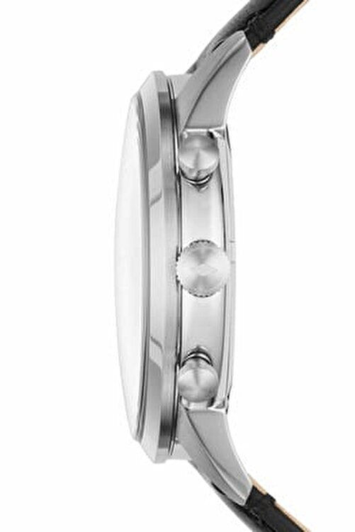 Buy Fossil Men's Quartz Leather Strap Black Dial 44mm Watch FS5396 in Pakistan