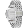 Buy Tommy Hilfiger Easton Black Dial Silver Mesh Bracelet Watch for Men - 1710433 in Pakistan