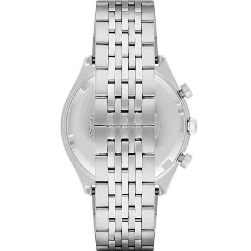 Buy Emporio Armani Men's Chronograph Quartz Stainless Steel Blue Dial 43mm Watch AR1974 in Pakistan