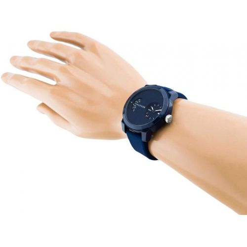 Buy Tommy Hilfiger Mens Quartz Silicone Strap Blue Dial 44mm Watch - 1791556 in Pakistan