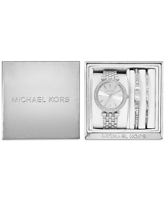 Buy Michael Kors Womens Quartz Stainless Steel Silver Dial 33mm Watch - Mk3429 in Pakistan