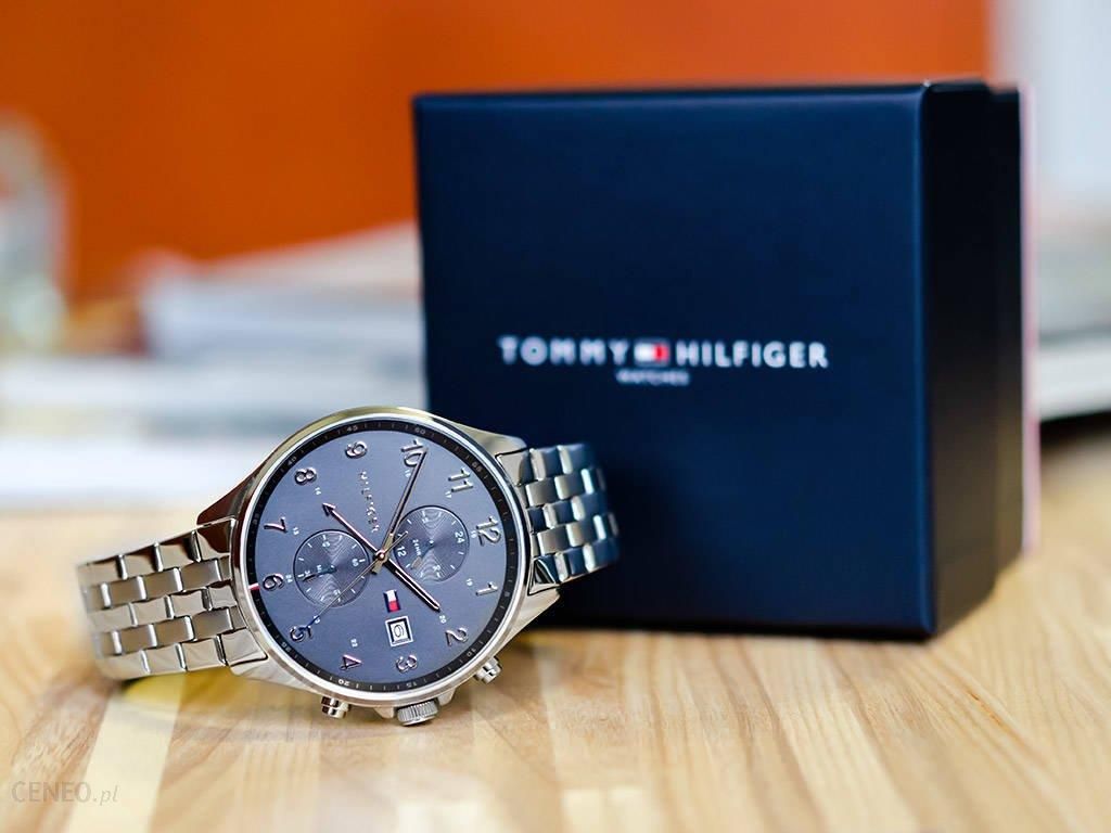 Buy Tommy Hilfiger Mens Quartz Silver Stainless Steel Grey Dial 44mm Watch - 1791707 in Pakistan