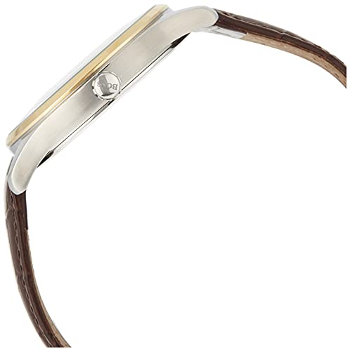 Buy Hugo Boss Mens Quartz Brown Leather Strap White Dial 43mm Watch - 1513486 in Pakistan