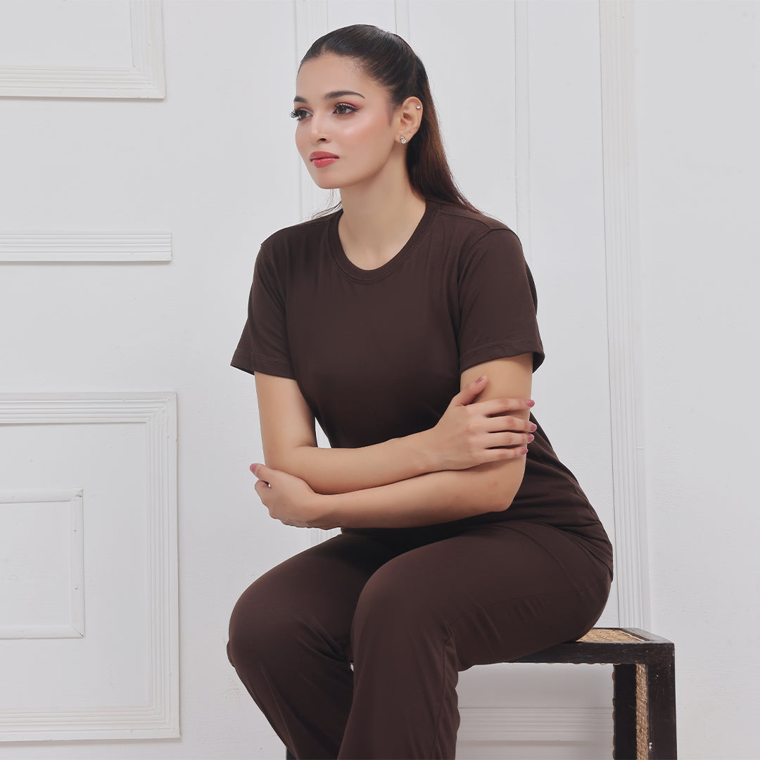 Buy Sajiero Cotton Pajama Suit - Pure Comfort in Pakistan