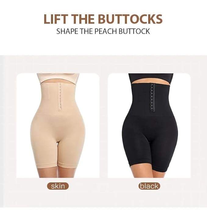 Buy Seamless High Waist Corset for Flat Belly - Black in Pakistan