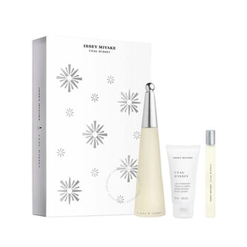 Buy Issey Miyake Leau Dissey 3s Set (100ml+ B/L 10ml+ Mini) in Pakistan