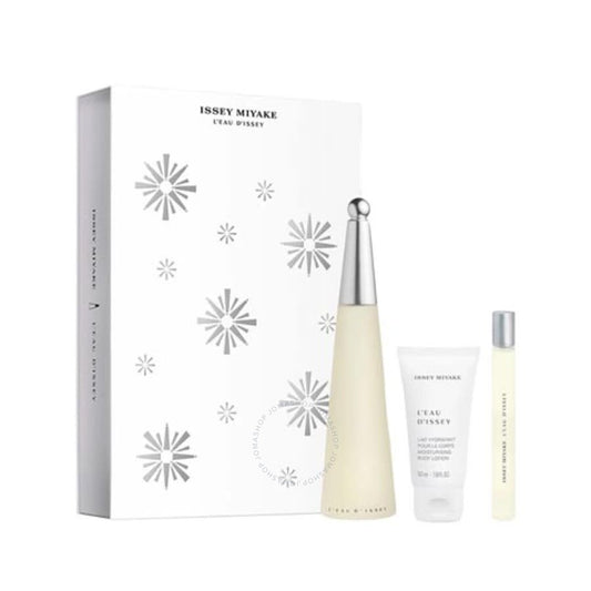 Buy Issey Miyake Leau Dissey 3s Set (100ml+ B/L 10ml+ Mini) in Pakistan