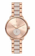Buy Michael Kors Portia Crystal Rose Gold Dial Stainless Steel Strap Ladies Watch - Mk3853 in Pakistan