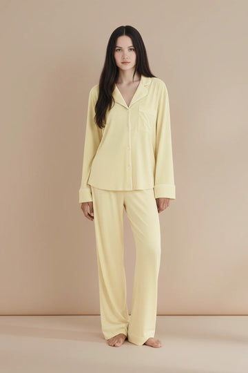 Buy Cloud Pajama Set - Butter in Pakistan