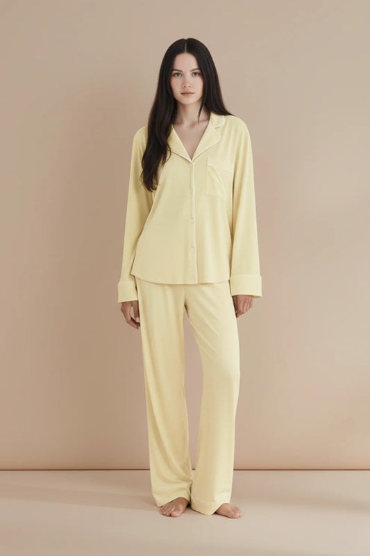 Buy Cloud Pajama Set - Butter in Pakistan