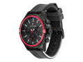 Buy Tommy Hilfiger Mens Quartz Silicone Strap Black Dial 45mm Watch - 1791793 in Pakistan