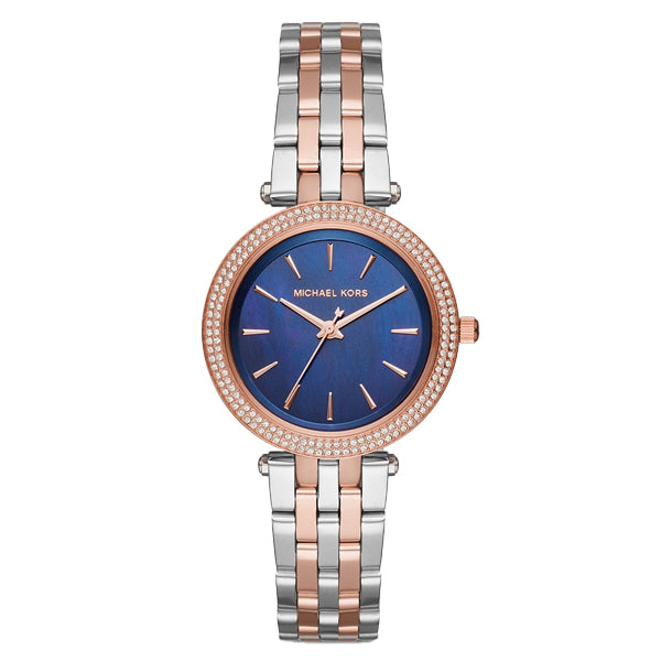 Buy Michael Kors Womens Quartz Stainless Steel Blue Mother Of Pearl Dial 33mm Watch - Mk3651 in Pakistan