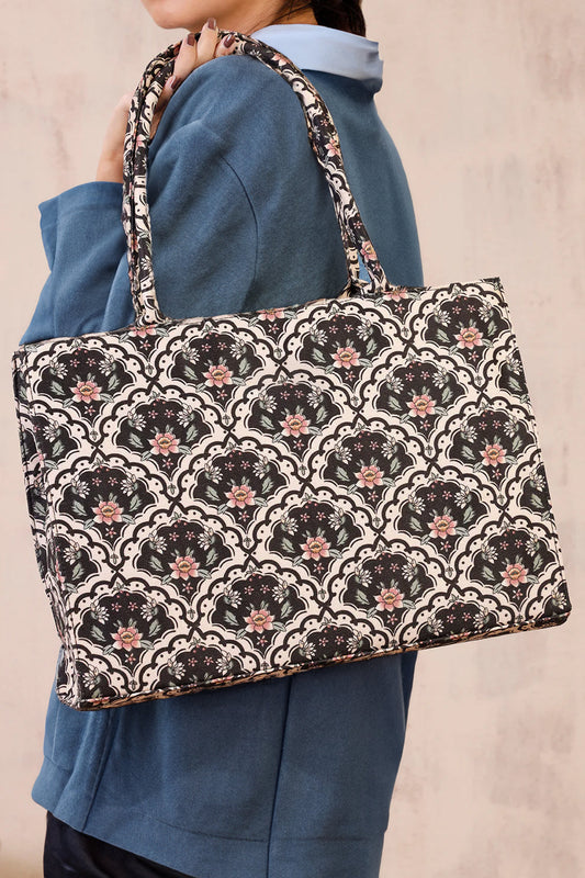 Buy Canvas Tote Bag BlushLeaf in Pakistan