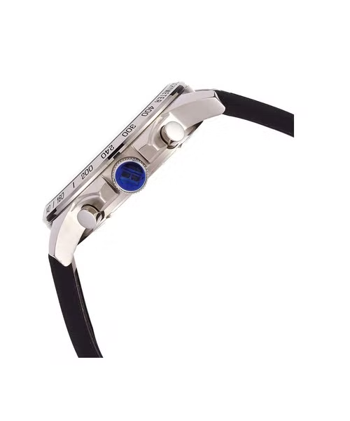 Buy Tommy Hilfiger Mens Quartz Silicone Strap Black Dial 46mm Watch - 1791473 in Pakistan