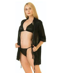 Buy Sajiero Allure - Silk Robe with Bra and Panty in Pakistan