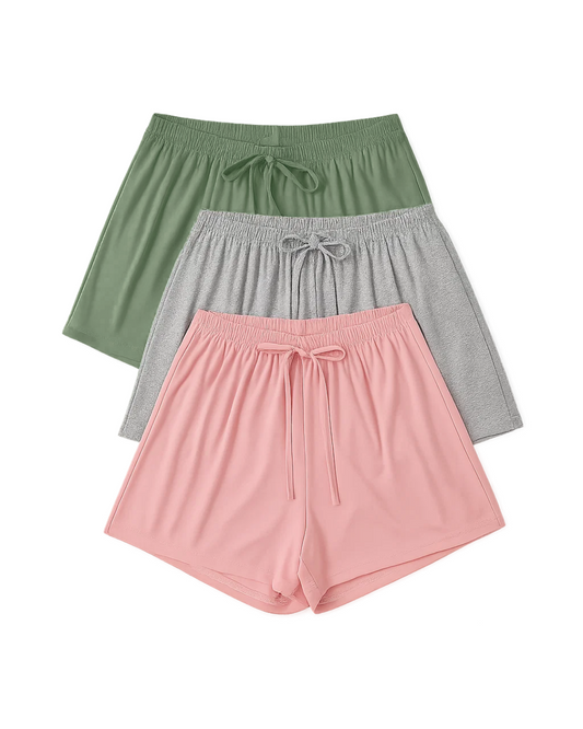 Buy Sajiero Pack of 3 Shorts - Pastel Chill in Pakistan