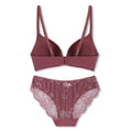 Buy Sajiero Buff Pink Padded Bra and Panty Set in Pakistan
