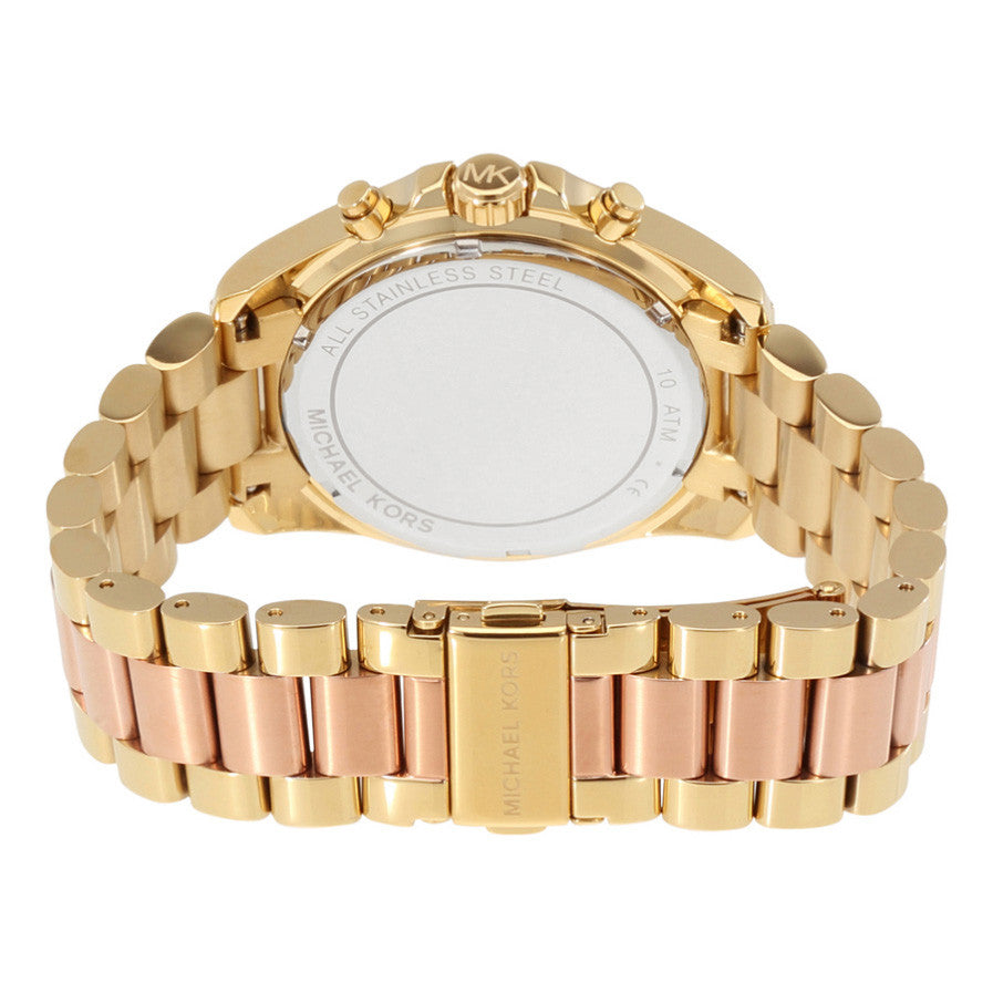 Buy Michael Kors Women's Bradshaw Pink Dial Two Tone Stainless Steel Watch - Mk6359 in Pakistan