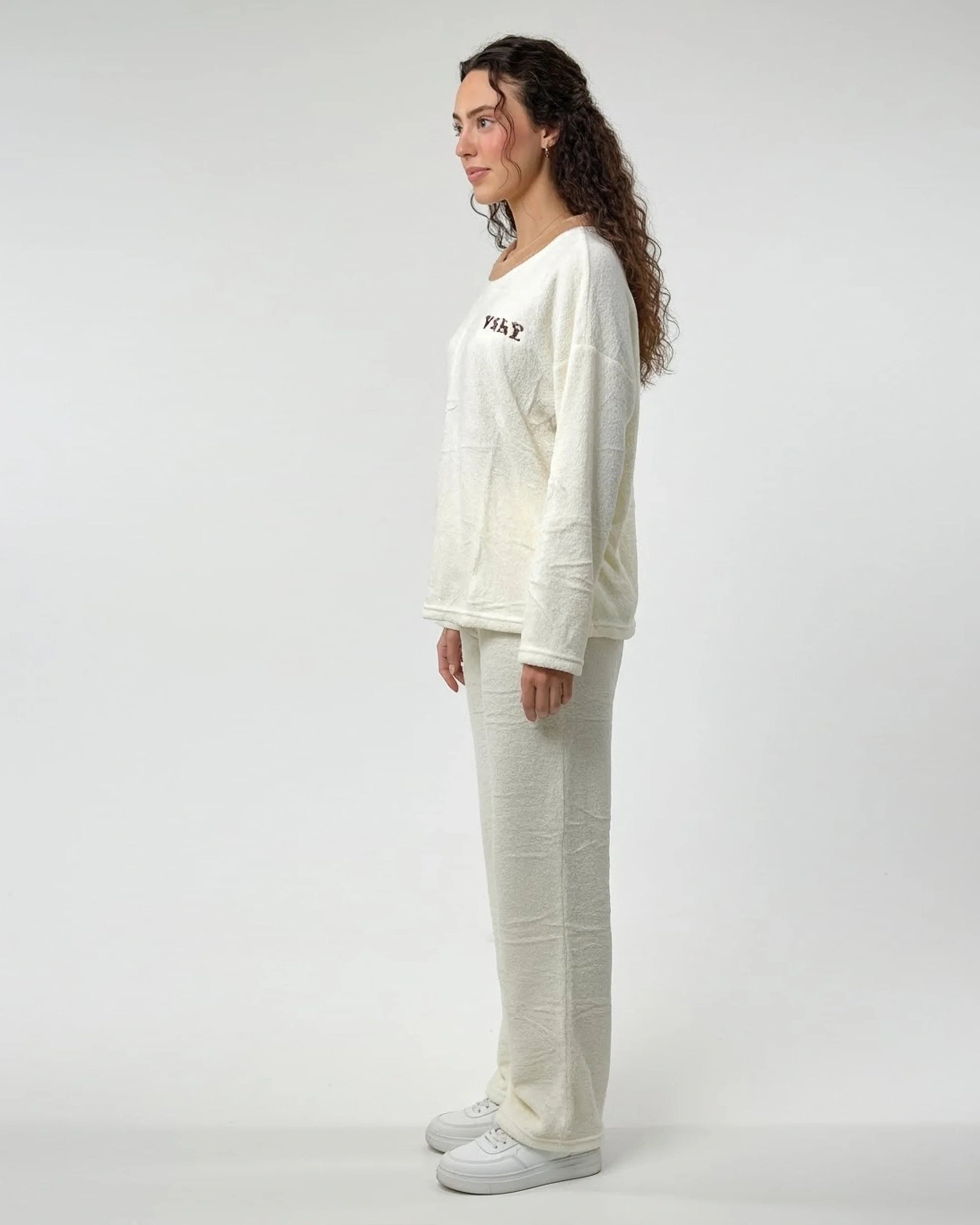 Buy Sajiero Fleece Pajama Suit - Soft Mood in Pakistan