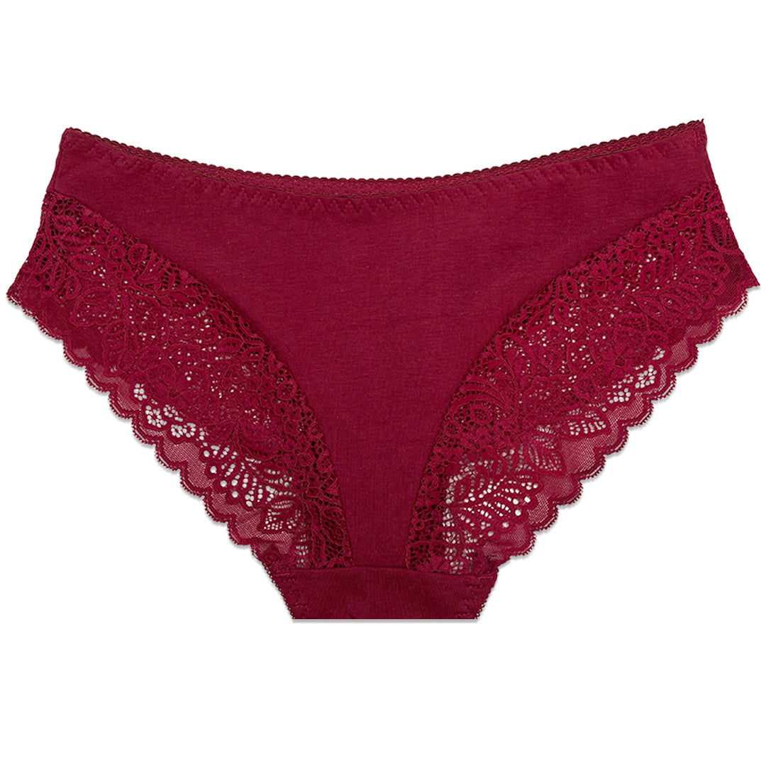 Buy Pack of 3 Briefs Panties - Lace Grace in Pakistan