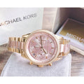 Buy Michael Kors Ritz Chronograph Gold Dial Two-tone Stainless Steel Womens Watch - Mk6475 in Pakistan