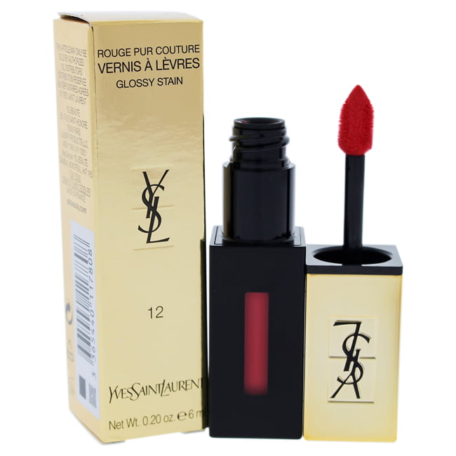 Buy Yves Saint Laurent Vernis A Levres Glossy Stain - 12 Corail Acrylic in Pakistan