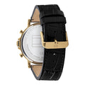 Buy Tommy Hilfiger Mens Quartz Leather Strap Black Dial 44mm Watch - 1710417 in Pakistan