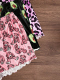 Buy SHEIN 3pcs/Set Cartoon Print Camisole & Shorts Pajama Set in Pakistan