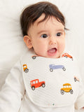 Buy SHEIN 3pcs Baby Random Print Bib in Pakistan