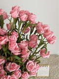 Buy SHEIN 3pcs Rose Imitation Flower in Pakistan