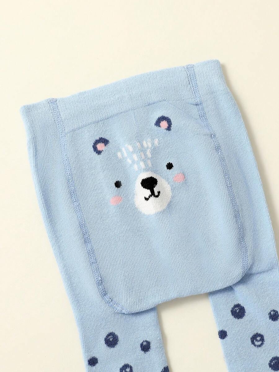 Buy SHEIN 3pcs Set Baby Girls Stylish Ruffle Bum Tights, Warm Knitted Leggings For Fall Winter in Pakistan