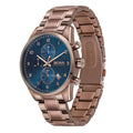 Buy Hugo Boss Mens Quartz Copper Stainless Steel Blue Dial 44mm Watch - 1513788 in Pakistan