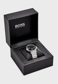 Buy Hugo Boss Mens Quartz Silver Stainless Steel Blue Dial 40mm Watch - 1513642 in Pakistan