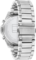 Buy Tommy Hilfiger Mens Quartz Silver Stainless Steel Blue Dial 44mm Watch - 1710448 in Pakistan