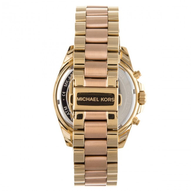 Buy Michael Kors Women's Bradshaw Pink Dial Two Tone Stainless Steel Watch - Mk6359 in Pakistan