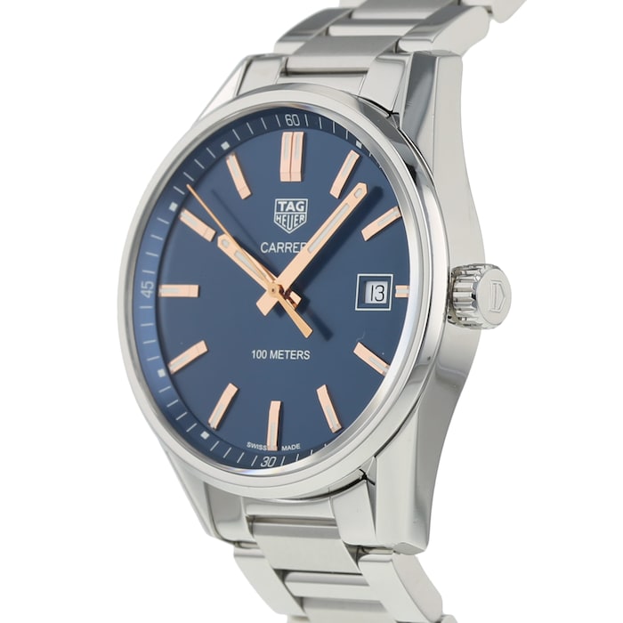 Buy Tag Heuer Carrera Blue Dial Silver Steel Strap Watch for Women - WAR1112.BA0601 in Pakistan