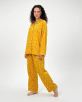 Buy Sajiero Linen Pajama Suit - Sunleaf Set in Pakistan
