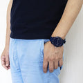 Buy Tommy Hilfiger Mens Quartz Silicone Strap Blue Dial 44mm Watch - 1791556 in Pakistan