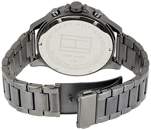 Buy Tommy Hilfiger Mens Quartz Stainless Steel Gray Dial 46mm Watch - 1791719 in Pakistan