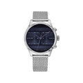 Buy Tommy Hilfiger Mens Quartz Stainless Steel Blue Dial 44mm Watch - 1791596 in Pakistan
