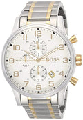 Buy Hugo Boss Mens Quartz Stainless Steel White Dial 44mm Watch - 1513236 in Pakistan