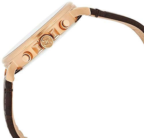 Buy Tommy Hilfiger Mens Quartz Brown Leather Strap Black Dial 45mm Watch - 1710379 in Pakistan