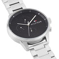 Buy Tommy Hilfiger Mens Quartz Stainless Steel Black Dial 44mm Watch - 1791485 in Pakistan