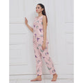 Buy Sajiero Silk Sleeveless Pj Suit - Dreamy Butterfly in Pakistan