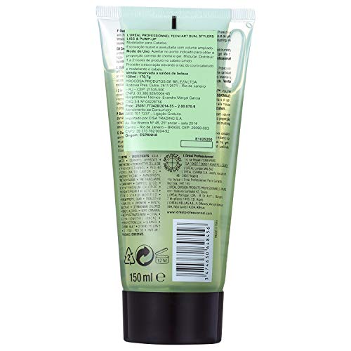 Buy L'Oreal Paris Professionnel Tecni Art Dual Stylers Liss & Pump Up Cream Gel - 150ml in Pakistan